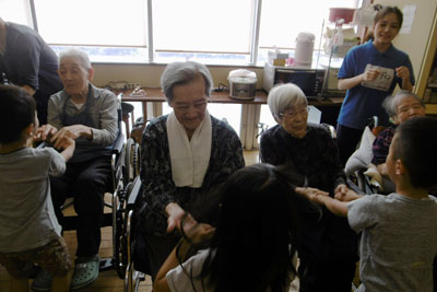 特養なごみ 住吉保育所交流会